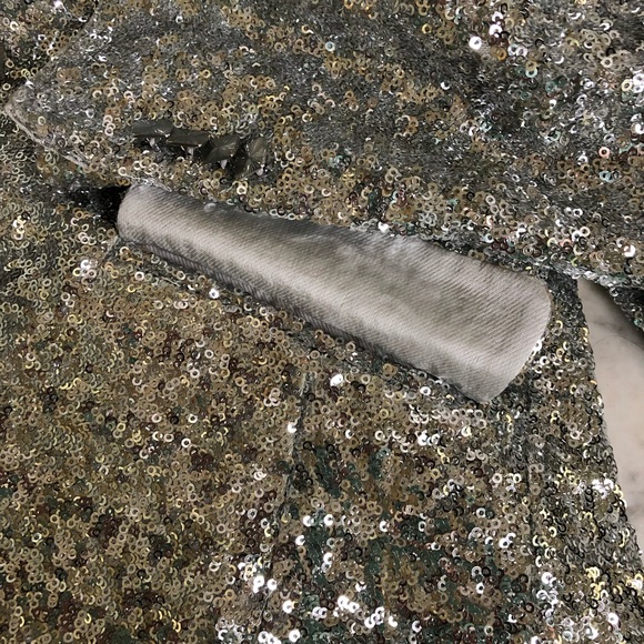 DRYKORN for beautiful people Sequined Fitted Luxury Tailored Jacket - Picture 9 of 16